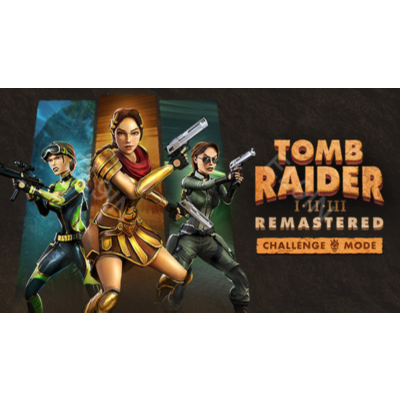 🎈【Tomb Raider I-III Remastered Starring Lara Croft】Epic 🎖️ Fresh New