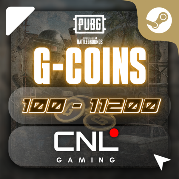 PUBG: BATTLEGROUNDS 100-11200 G-COINS — Ключ для ПК