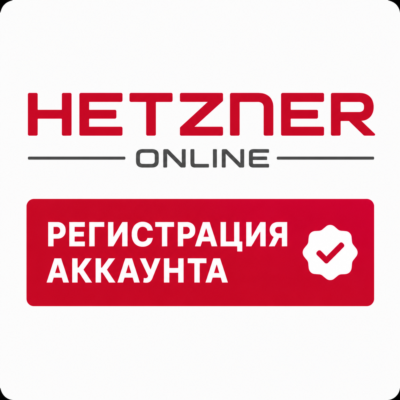 Hetzner Регестрация Аккаунта