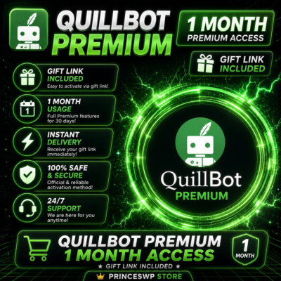 🚀 QuillBot Premium 1 Месяц ⚡ Купон Код 🔥 Мгновенная Доставка
