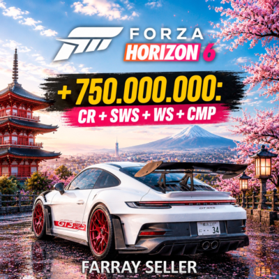 FH6 • 750.000.000: КРЕДИТЫ CR + SUPER WHEELSPIN + WS + АВТОТАЛАНТЫ FORZA HORIZON 6