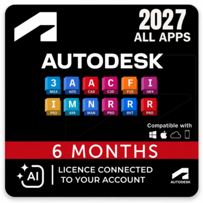 Autodesk All Apps 2024-2027 Активация на 6 месяцев Edu