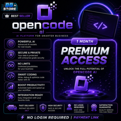 Opencode | Opencode.AI | 1 месяц | Надежные, высококачественные товары | Доставка 24/
