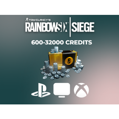 RAINBOW SIX SIEGE R6 | Кредиты 600-32000  ЛЮБАЯ ПЛАТФОРМА