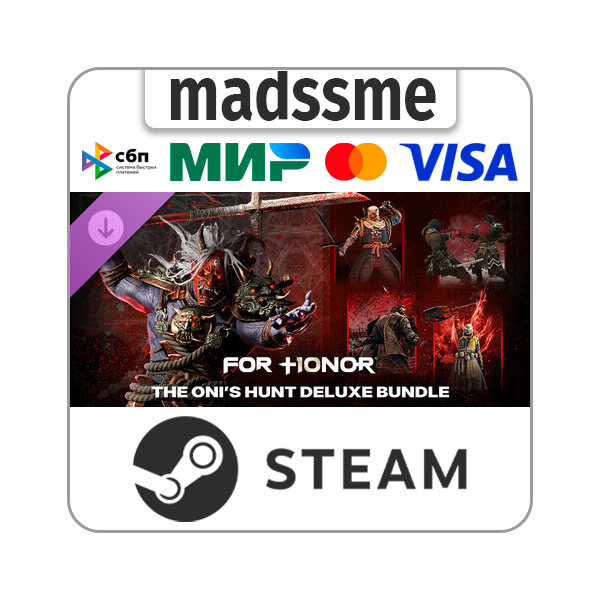 FOR HONOR — The Oni´s Hunt Deluxe (Hero Skin Bundle) * RU/KZ/СНГ/TR/CN/AR/IN/BR * DLC