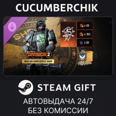 Tom Clancy’s The Division 2 – Into the Dark Supply Drop✅STEAM GIFT AUTO✅RU+МИР