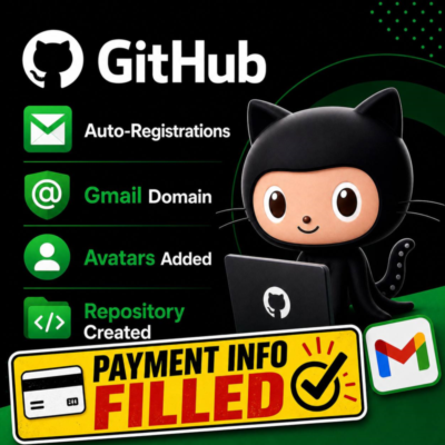 Аккаунт GitHub Авторег | Заполнен Payment | 02.06 рег | аватарка+репо | АВТОВЫДАЧА