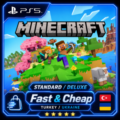 Minecraft | PS4 / PS5 | Турция / Украина | Standard / Deluxe Collection