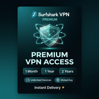 Surfshark VPN Premium | 1 месяц / 1 год / 2 года | Безлимитные устройства | Global