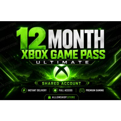 XBOX GAME PASS ULTIMATE на 12 месяцев на вашем аккаунте