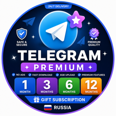 24/7 | Telegram Premium 3/6/12 месяцев