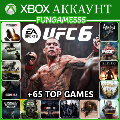 UFC 6 + COD + RE 4 + Minecraft | XBOX Аккаунт [65+ Игр]
