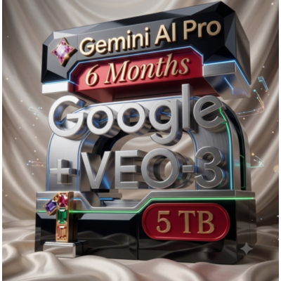 GOOGLE AI PRO 6 МЕСЯЦЕВ | Gemini 3.5, Nano Banana Pro, Veo 3.1, 5 ТБ