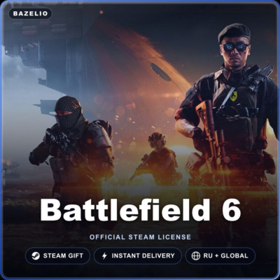 Battlefield 6 (Steam Gift) · РФ и весь мир · Автодоставка 24/7
