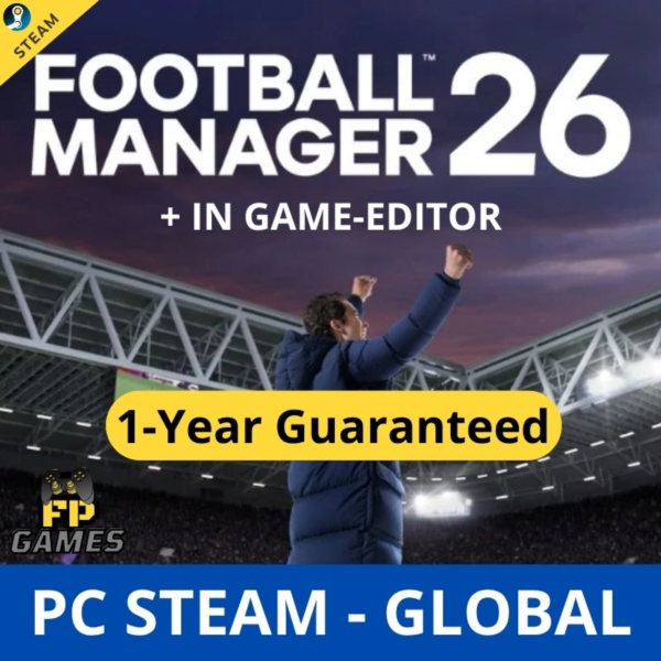 FOOTBALL MANAGER 26 + EDITOR IN-GAME | PC STEAM GLOBAL | Мгновенная доставка