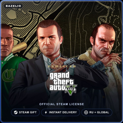 Grand Theft Auto V Enhanced (Steam Gift) · РФ и весь мир · Автодоставка 24/7