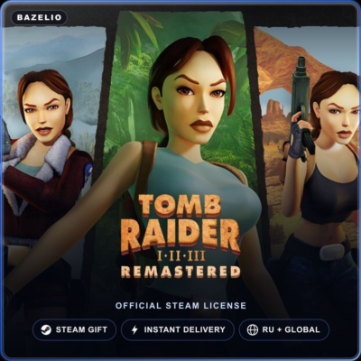 Tomb Raider I-III Remastered Starring Lara Croft (Steam Gift)