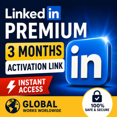 Ссылка для активации LinkedIn Premium на 3 месяца (глобальная версия)