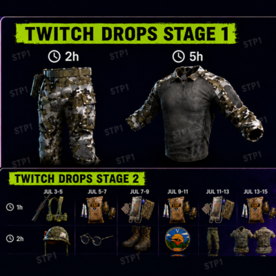 Gray Zone Warfare 25/25 — Летний этап 1+2 💎 Woodland Set, Vietnam Set | Twitch Drop