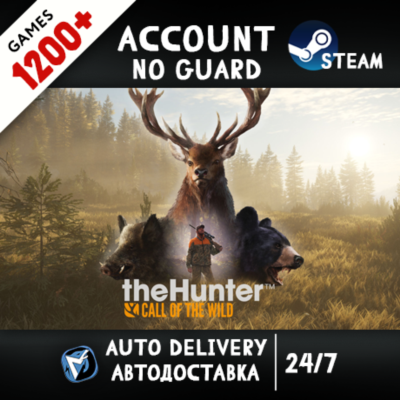 theHunter: Call of the Wild + 1200 ИГР STEAM АККАУНТ