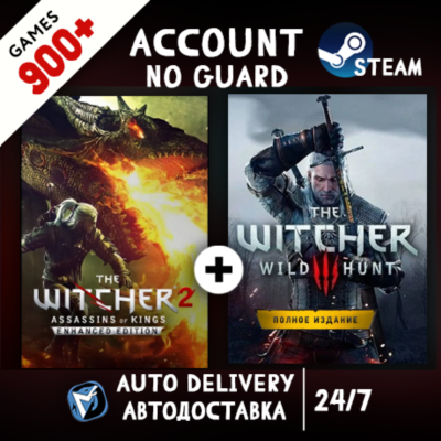The Witcher 2: Assassins of Kings Enhanced Edition + 900 ИГР STEAM АККАУНТ