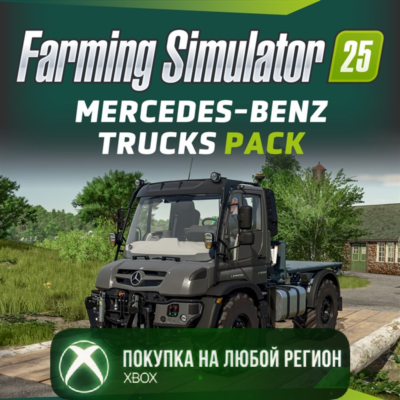 Farming Simulator 25 - Mercedes-Benz Trucks Pack XBOX DLC На Любой Регион