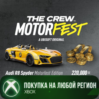 The Crew Motorfest - Audi R8 Spyder Welcome Pack XBOX На Любой Регион