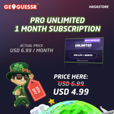 ✅[БЕЗ ВХОДА В АККАУНТ] Подписка GeoGuessr на ВАШ АККАУНТ | Pro Unlimited