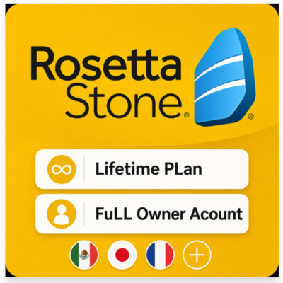 Пожизненный личный аккаунт Rosetta Stone