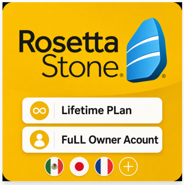 Пожизненный личный аккаунт Rosetta Stone