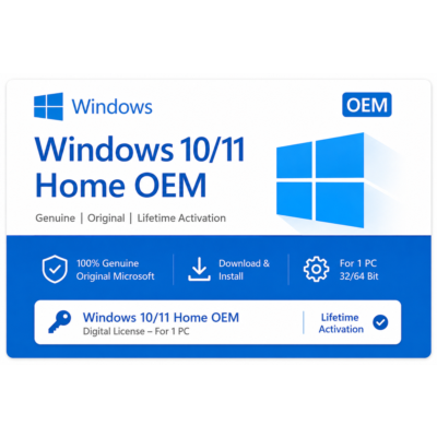 Windows 10/11 Home OEM | Онлайн-ключ активации