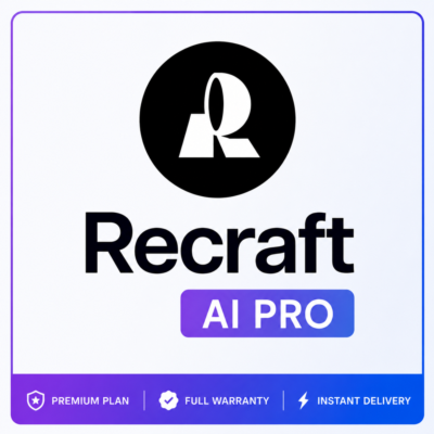 АПГРЕЙД Recraft AI Basic/Advanced/Pro 1–12 мес | ОФИЦИАЛЬНО, ПОЛНАЯ ГАРАНТИЯ