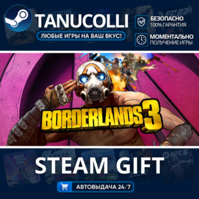 Borderlands 3 Авто МИР + 33 региона GIFT Россия
