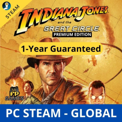 INDIANA JONES GREAT CIRCLE PREMIUM EDITION | PC STEAM GLOBAL | Мгновенная доставка