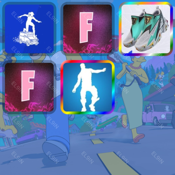 Fortnite Твич Дропсы 5 предметов +