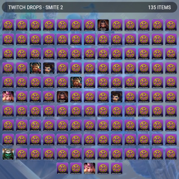 🧨SMITE 2🎉Твич Дропсы💥127 предметов + 🎁