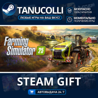 Farming Simulator 25 Авто МИР + 33 региона GIFT Россия
