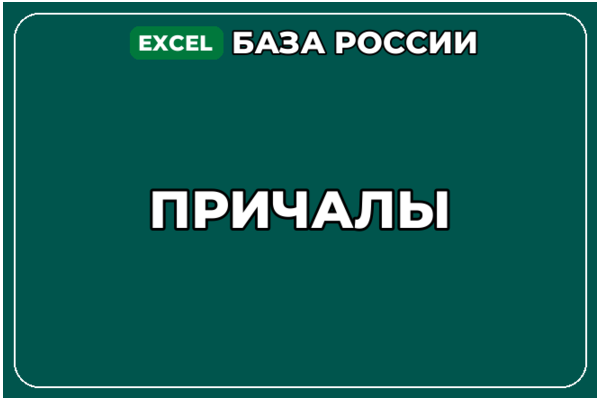 База компаний по теме Причалы в России