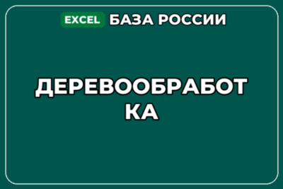 База компаний по теме Деревообработка в России