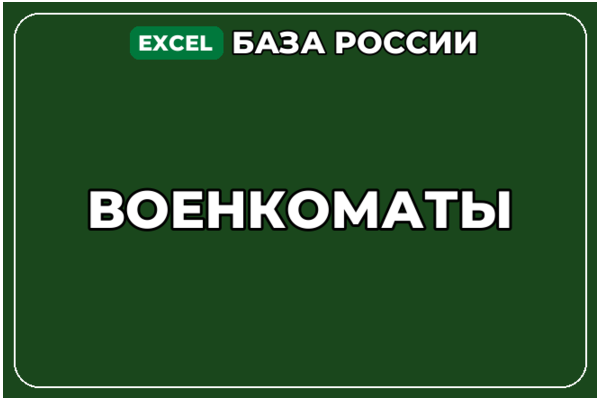 База компаний по теме Военкоматы в России