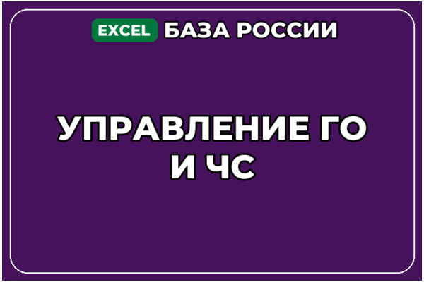 База компаний по теме Управление ГО и ЧС в России