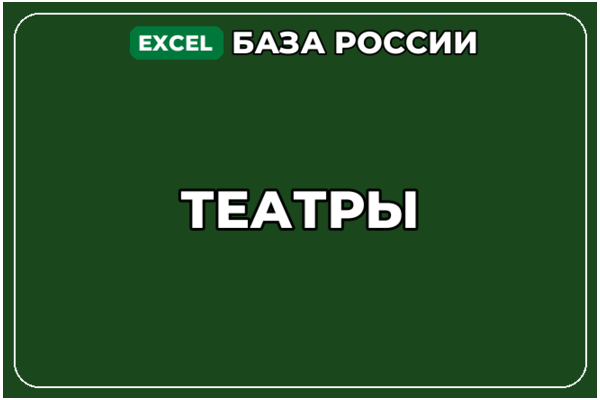 База компаний по теме Театры в России