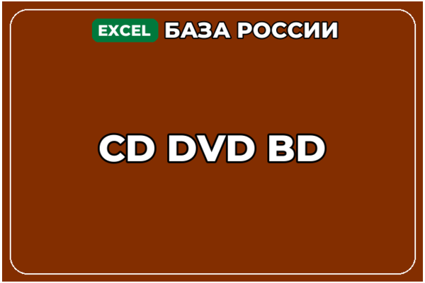 База компаний по теме CD DVD BD в России
