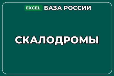 База компаний по теме Скалодромы в России