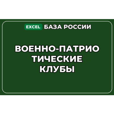 База компаний по теме Военно патриотические клубы в России