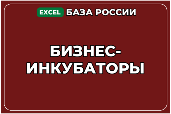 База компаний по теме Бизнес инкубаторы в России
