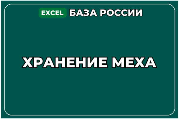 База компаний по теме Хранение меха в России