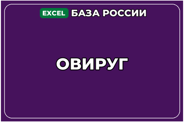 База компаний по теме ОВиРУГ в России