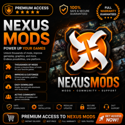 Подписка Nexus Mods | Premium на 3 дня / 1 месяц | Мгновенная доставка | Огромная ски