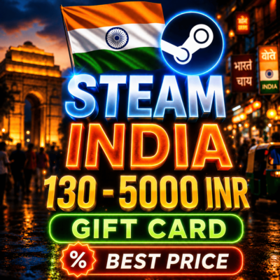 STEAM WALLET ИНДИЯ КОД ПОПОЛНЕНИЯ | 130 - 5000 INR | СТИМ КАРТА